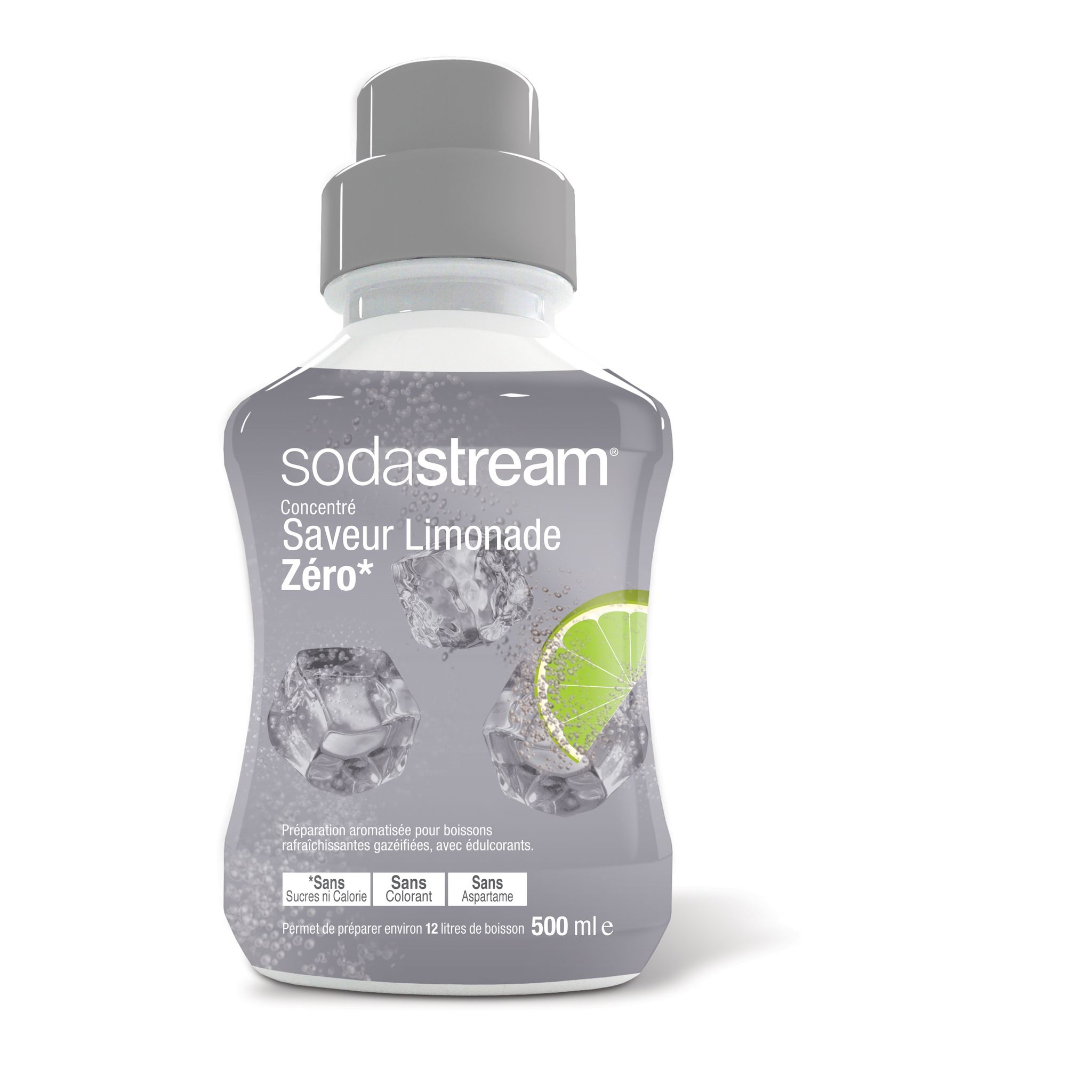 Voir la diapositive 2 : SODASTREAM Concentré saveur limonade zéro pour boisson gazeuse