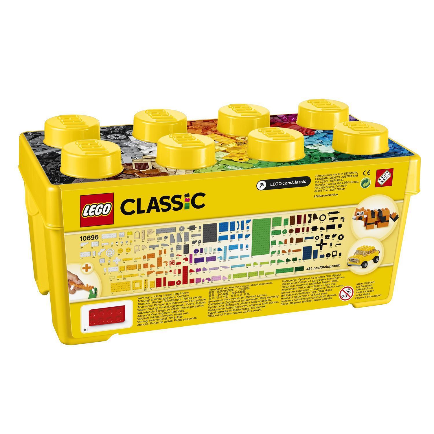 Voir la diapositive 8 : LEGO Classic 10696 - La boite de briques créatives