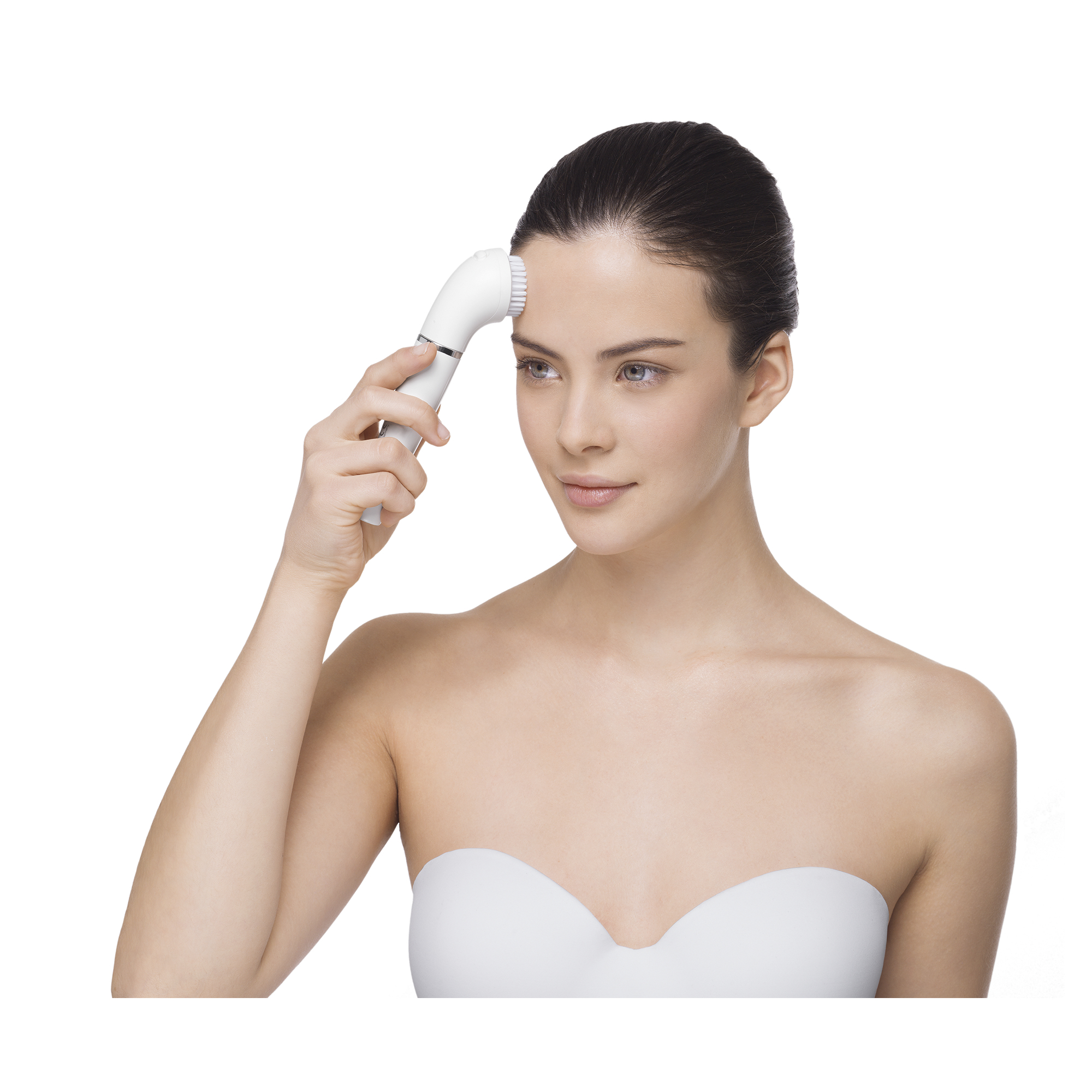 Voir la diapositive 8 : BRAUN Kit soin du visage FACE SE830 : Épilateur électrique visage + Brosse nettoyante + Miroir lumineux + Trousse + Accessoires