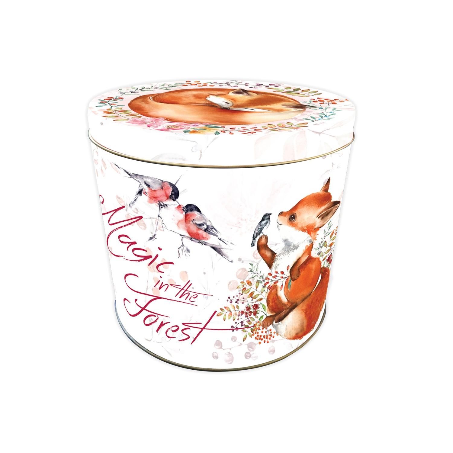 Voir la diapositive 2 : GRAN DUCALE Panettone pur beurre boite en fer décorée 1kg