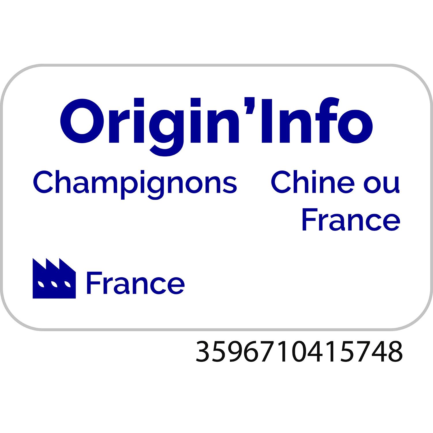 Voir la diapositive 2 : AUCHAN Mélange 4 champignons 230g