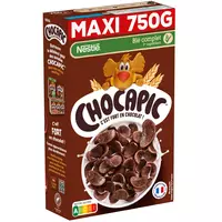 CRUNCH Céréales fourrées Chocolat noisettes 400g pas cher 