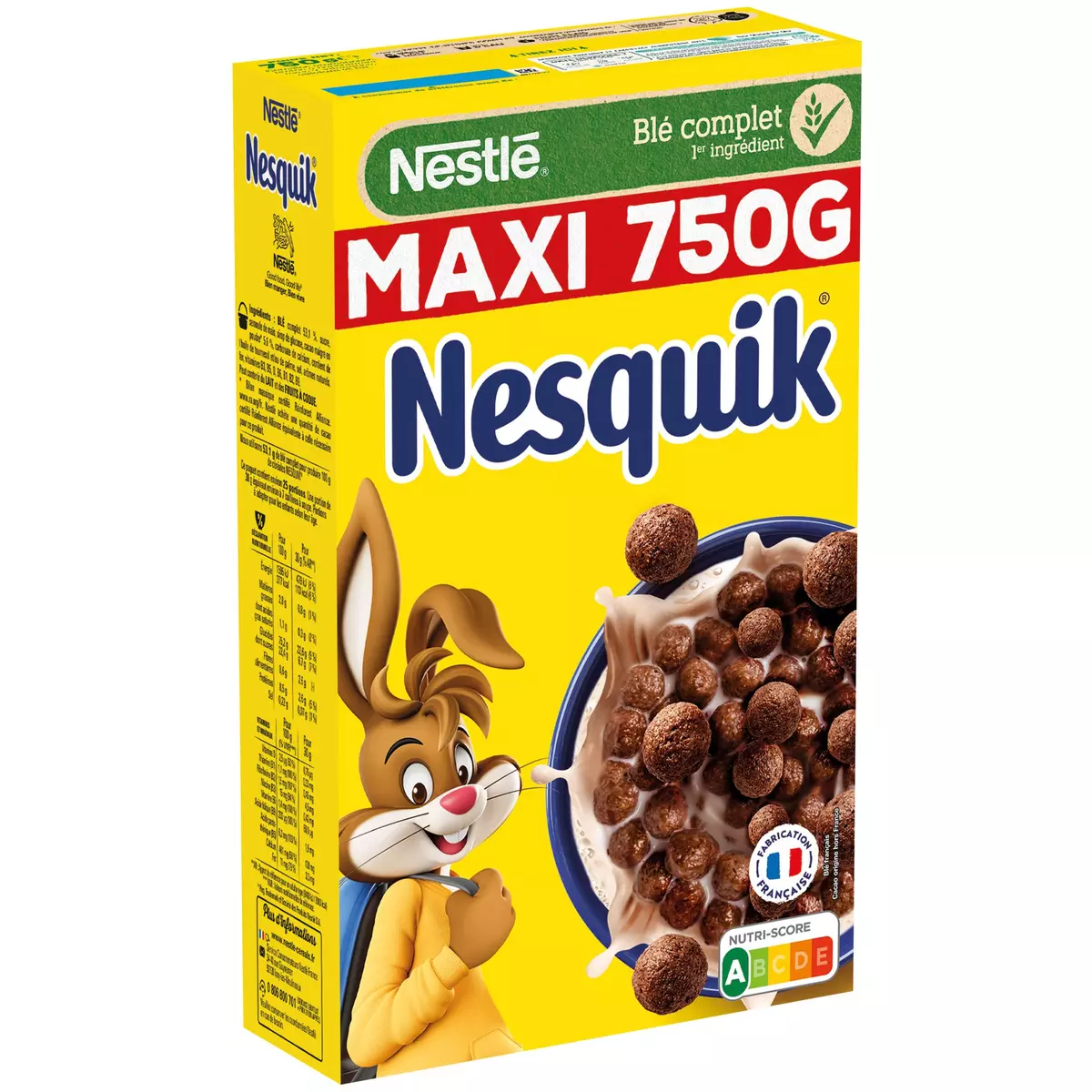 NESQUIK Céréales au chocolat 750g