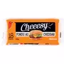 AUCHAN Cheeesy Cheddar en tranche pour hamburger x18 18 tranches 340g