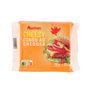 Voir la diapositive 2 : AUCHAN Cheeesy Cheddar en tranche x10 10 tranches 200g