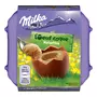 MILKA Oeuf à la coque chocolat noisettes 4 oeufs 136g