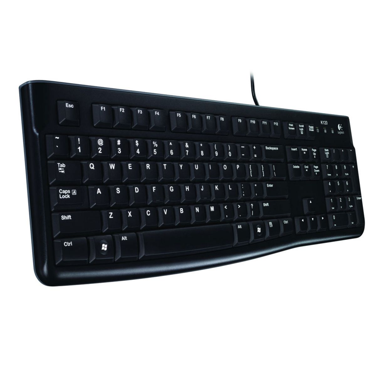 LOGITECH Clavier Wired Keyboard K120