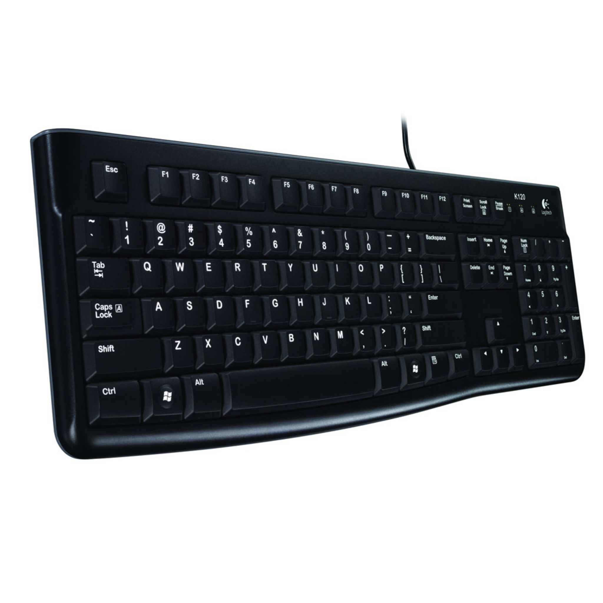 Voir la diapositive 3 : LOGITECH Clavier Wired Keyboard K120