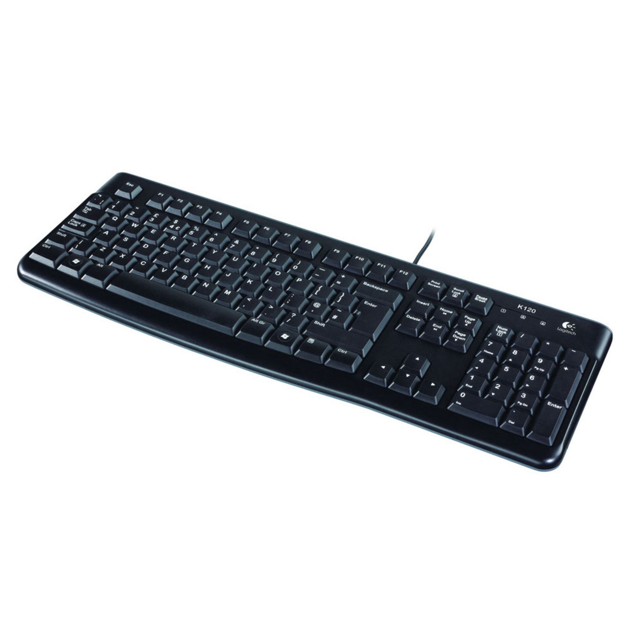 Voir la diapositive 4 : LOGITECH Clavier Wired Keyboard K120
