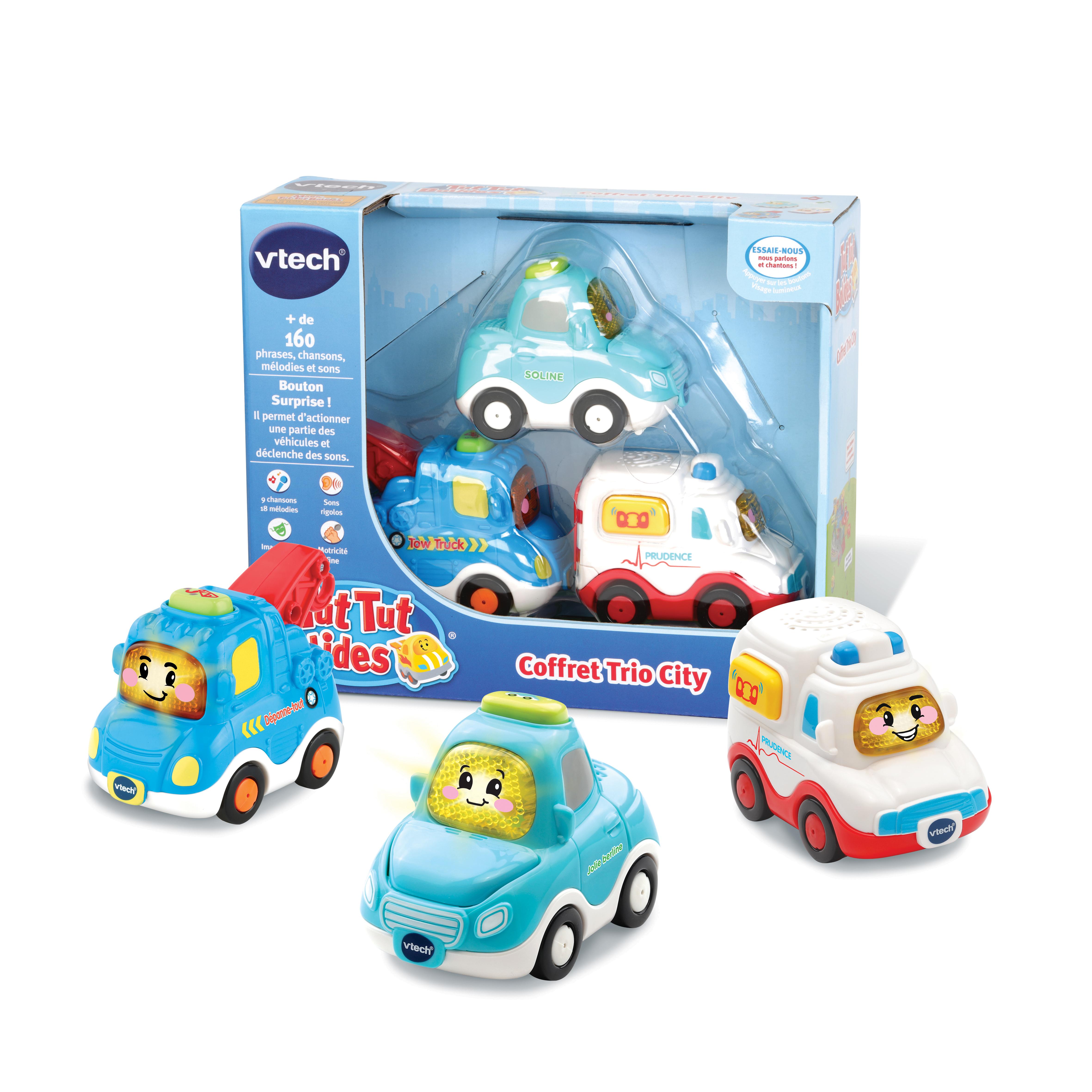 VTECH Coffret Trio City Tut Tut Bolide