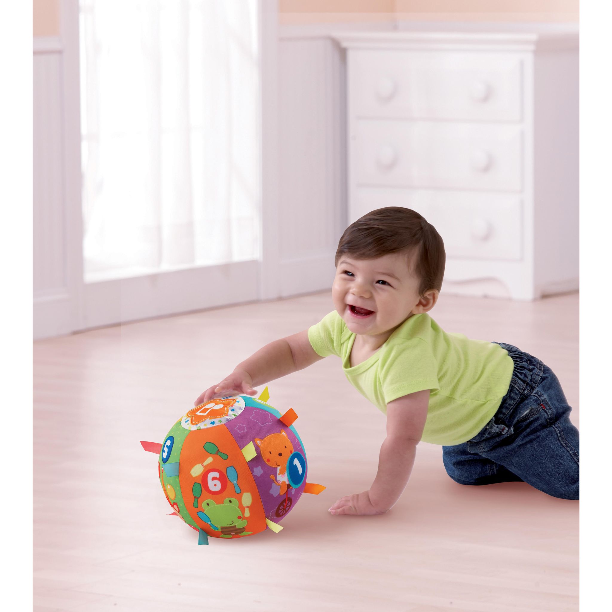 Voir la diapositive 4 : VTECH Magi Balle d'éveil des p'tits copains