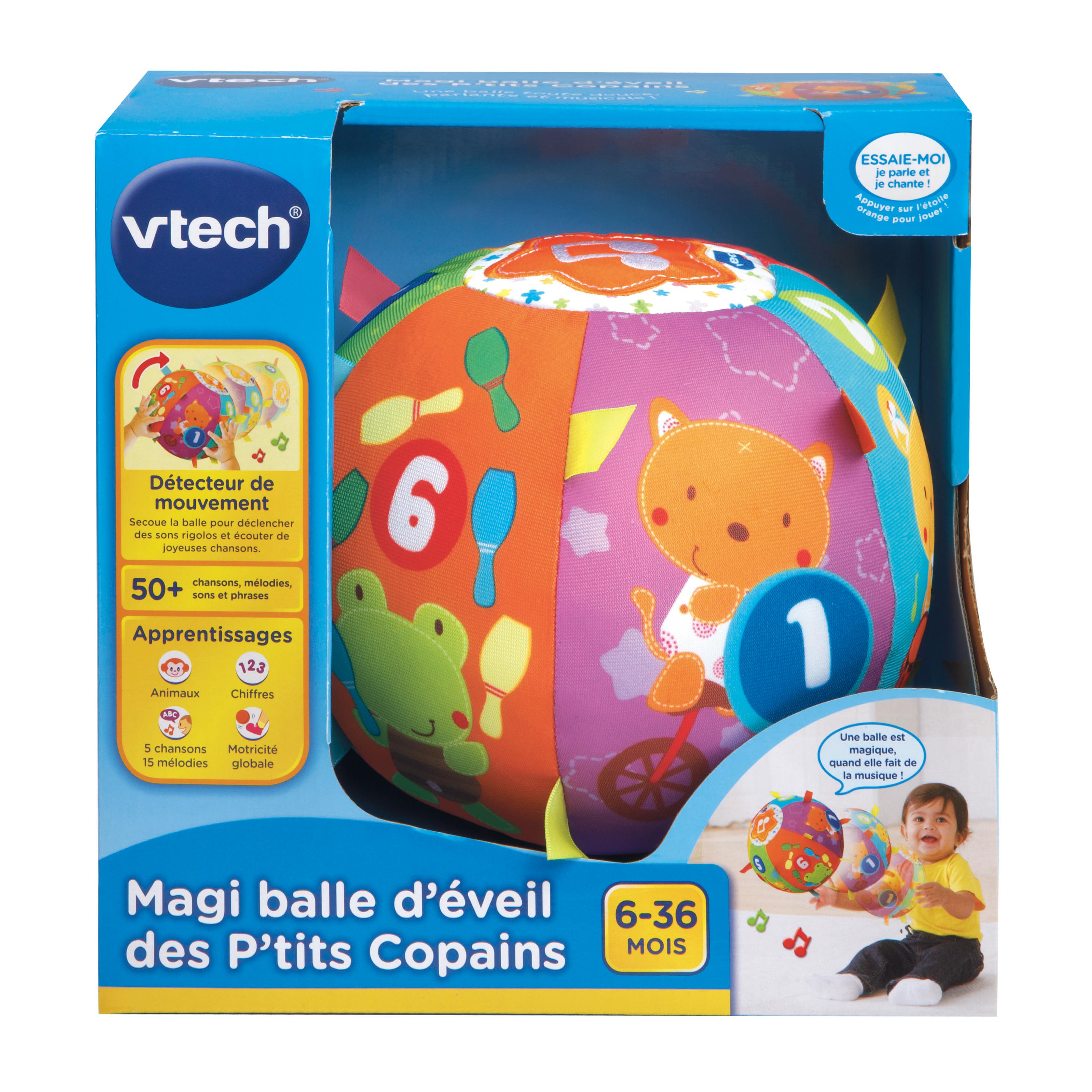 Voir la diapositive 6 : VTECH Magi Balle d'éveil des p'tits copains