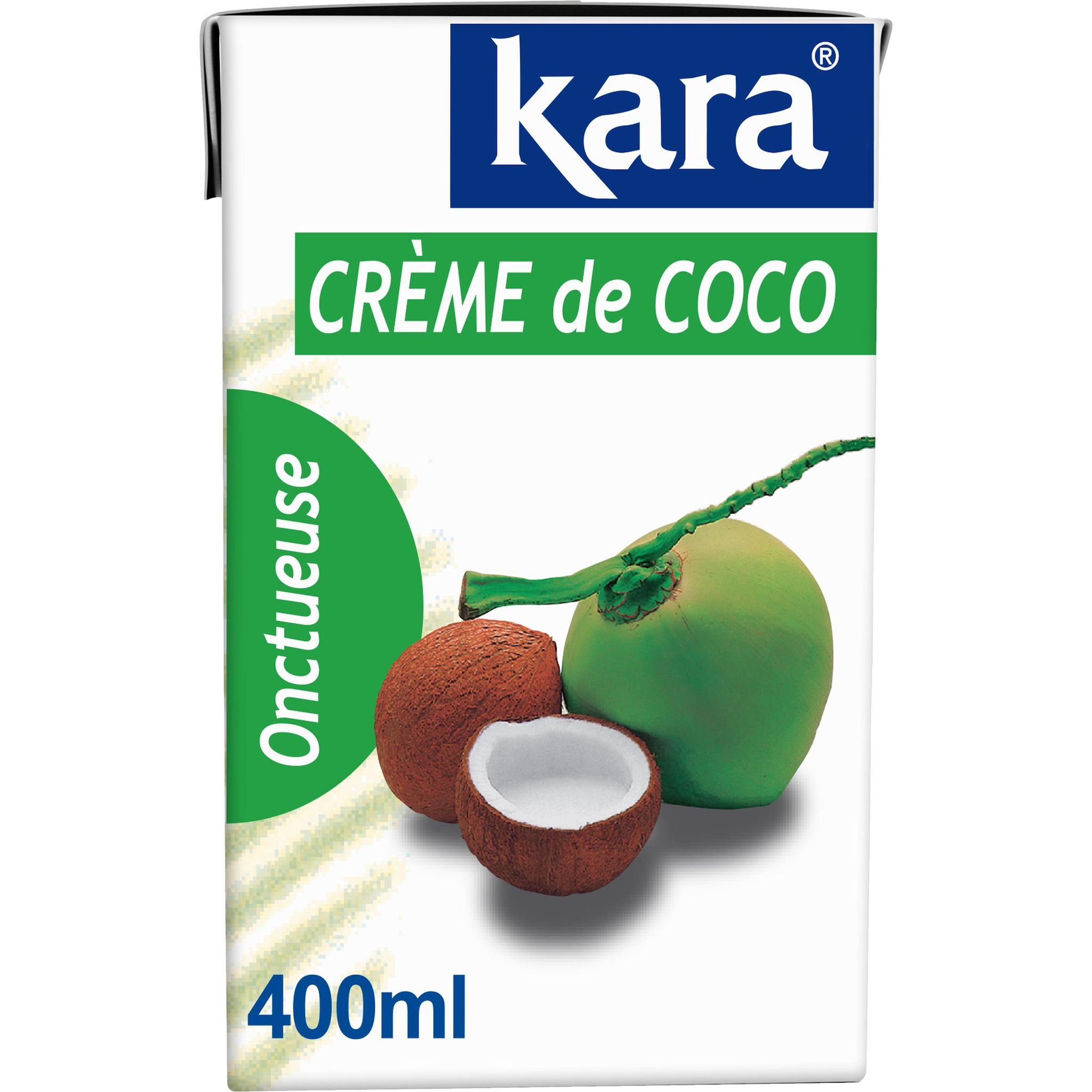 Voir la diapositive 2 : KARA Crème de coco onctueuse brique 400ml