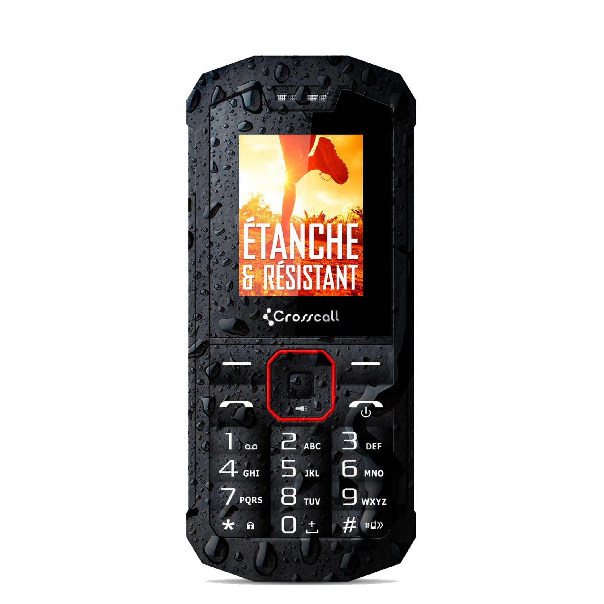 Voir la diapositive 2 : CROSSCALL Téléphone portable SPIDER  X1 IP67 - Double SIM - Noir