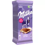 MILKA Tablette de chocolat tendre au lait 6 pièces 6x100g