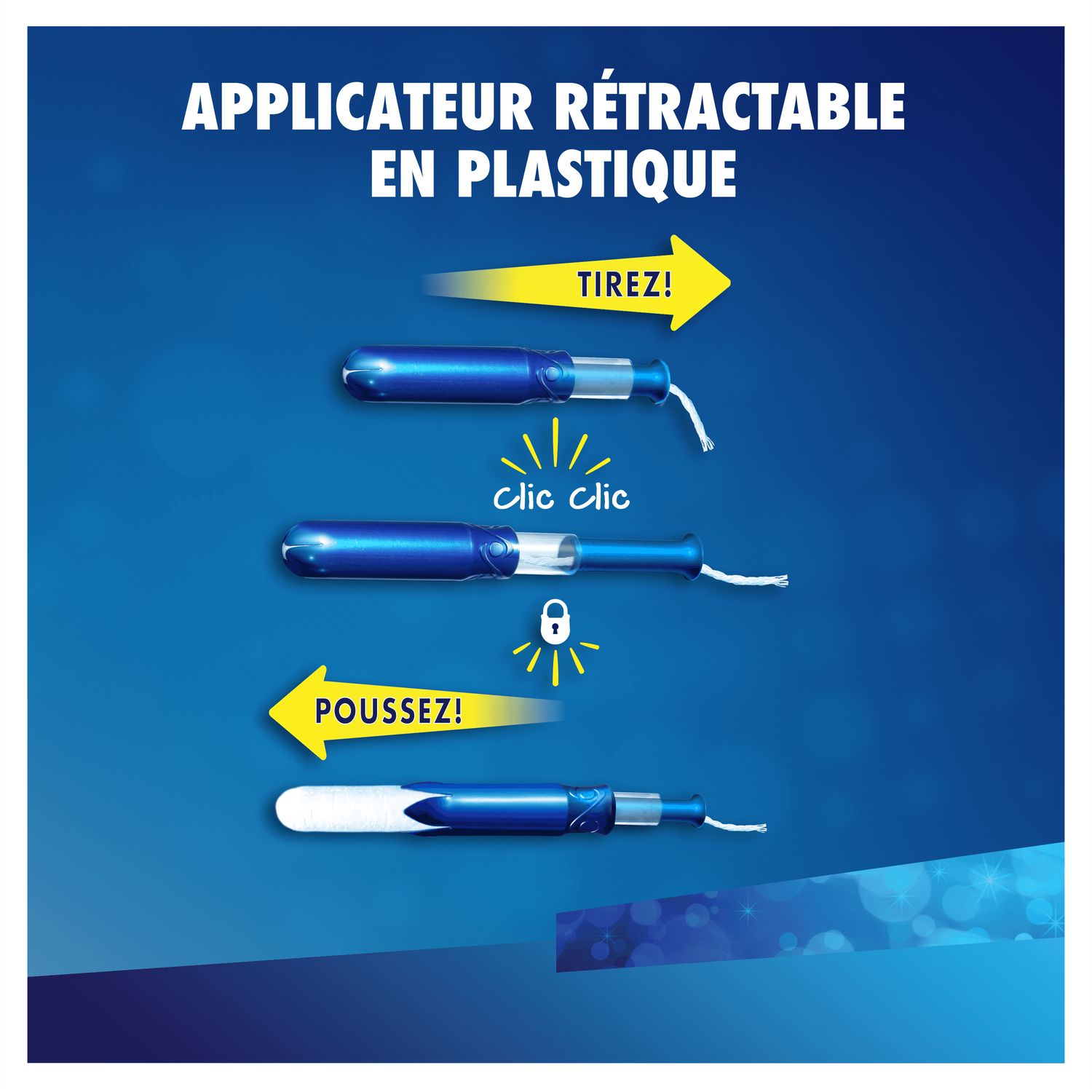 Voir la diapositive 3 : TAMPAX Compak Pearl tampons avec applicateur super plus 18 tampons