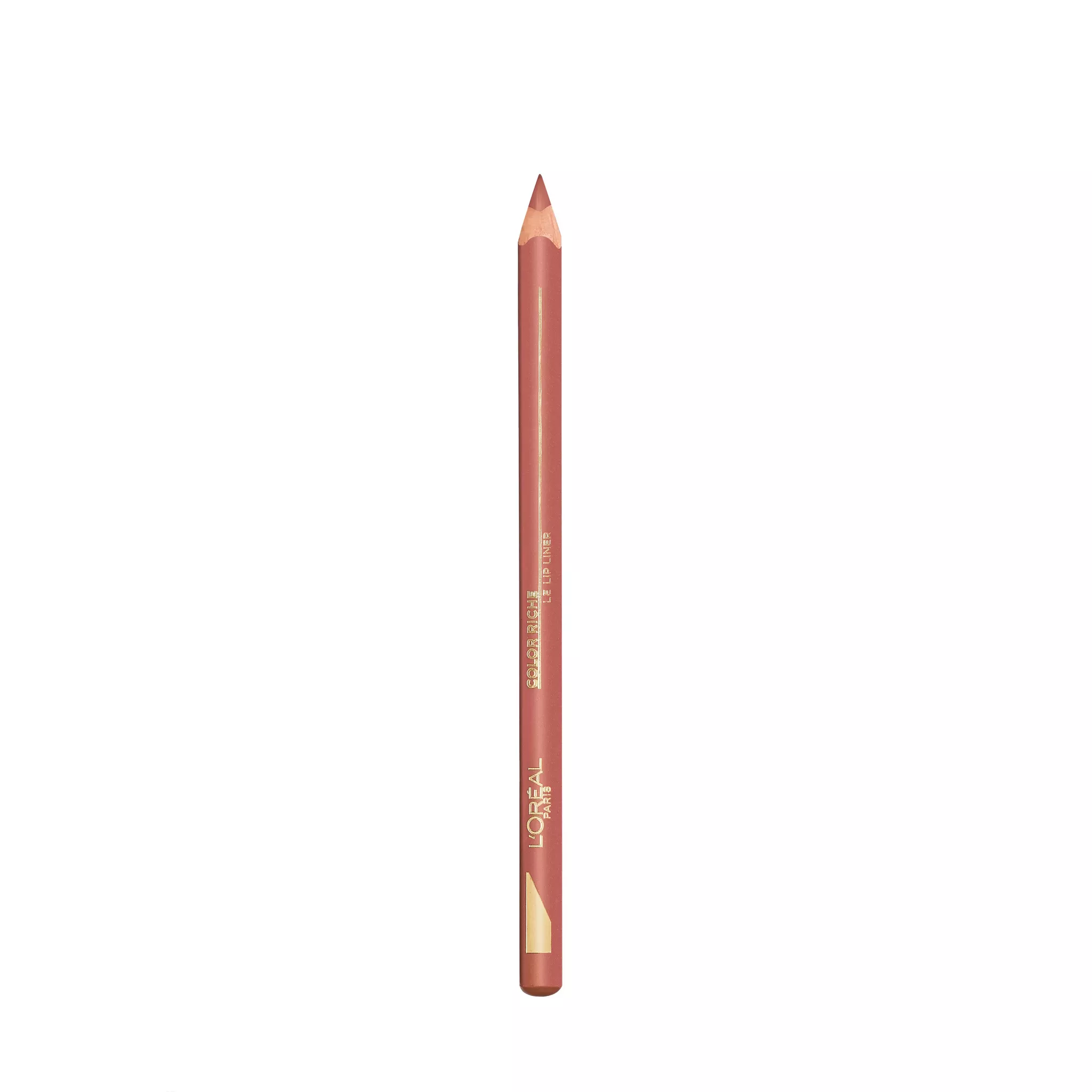 Voir la diapositive 2 : L'OREAL Color riche crayon contour des lèvres couture 630 beige à nu 1 pièce