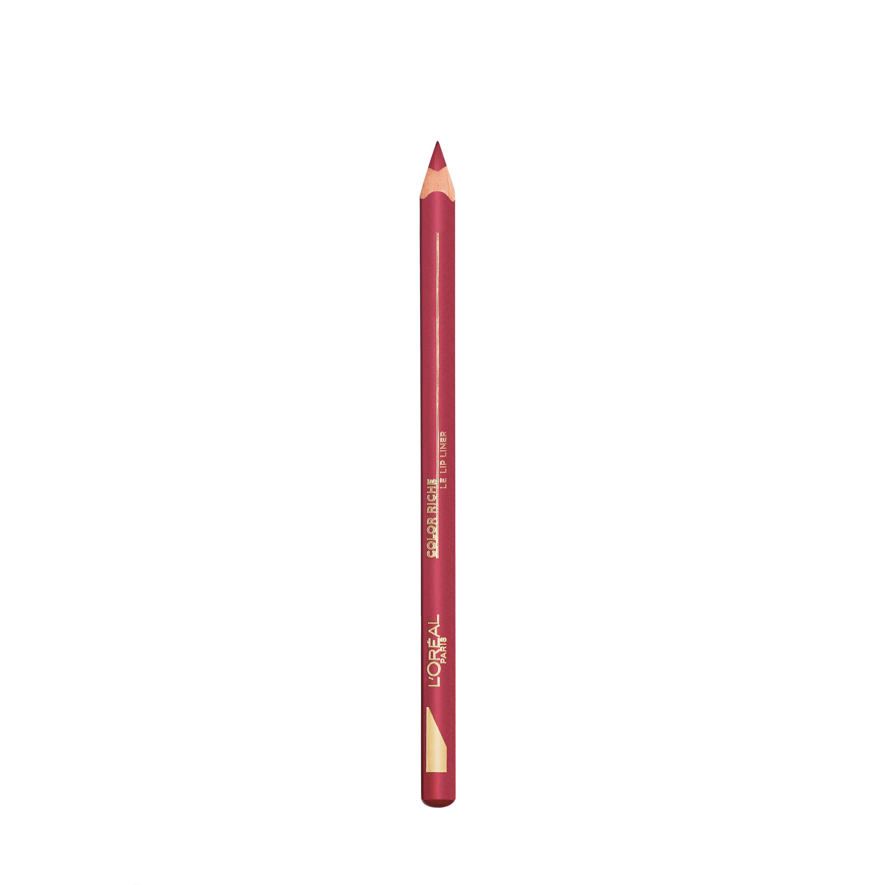Voir la diapositive 2 : L'OREAL Color riche crayon lèvres contour 302 bois de rose 1 pièce