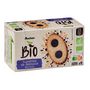Voir la diapositive 2 : AUCHAN BIO Biscuits lunettes de romans à la myrtille sachets individuels 4 biscuits 200g