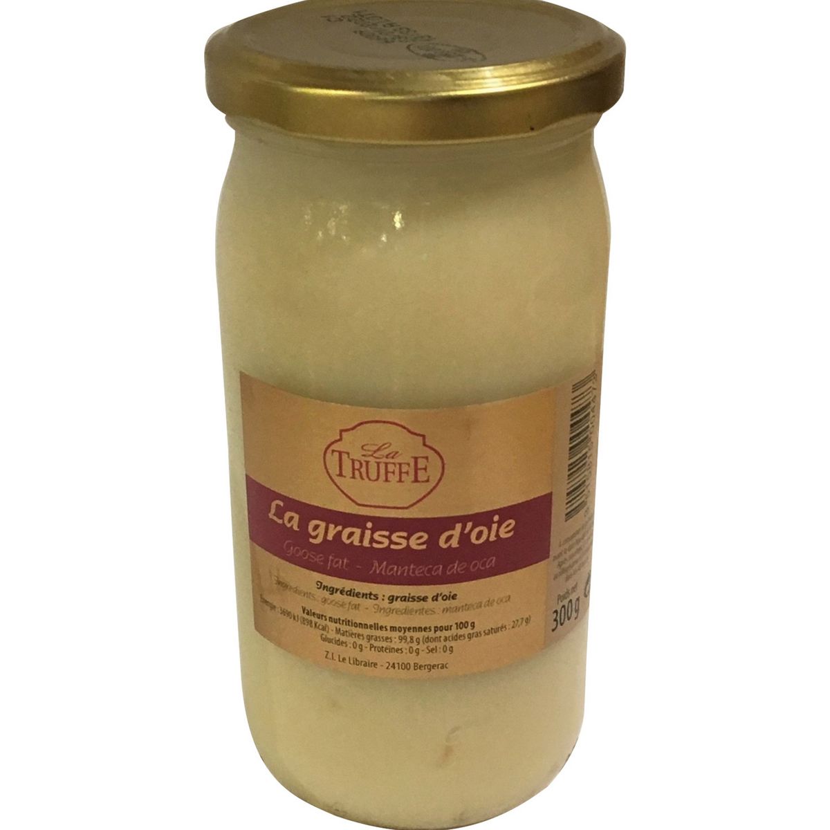 LA TRUFFE Graisse d'oie 300g