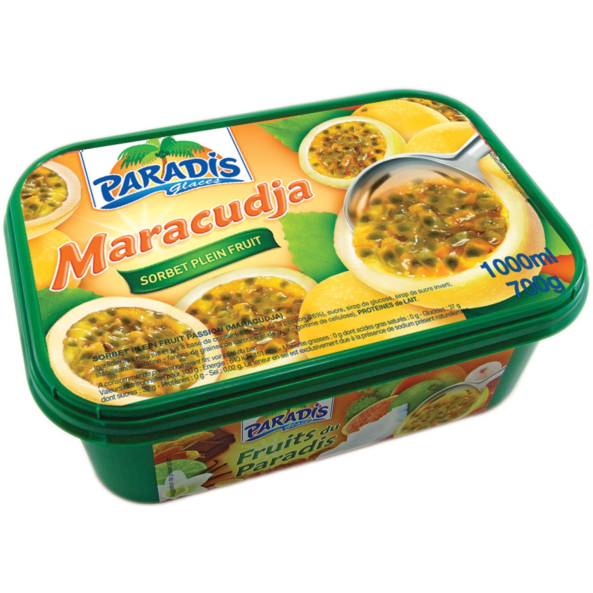 PARADIS GLACE Glace maracudja 635g