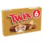 TWIX  Barre glacée au chocolat, caramel et biscuit  6 pièces 258g