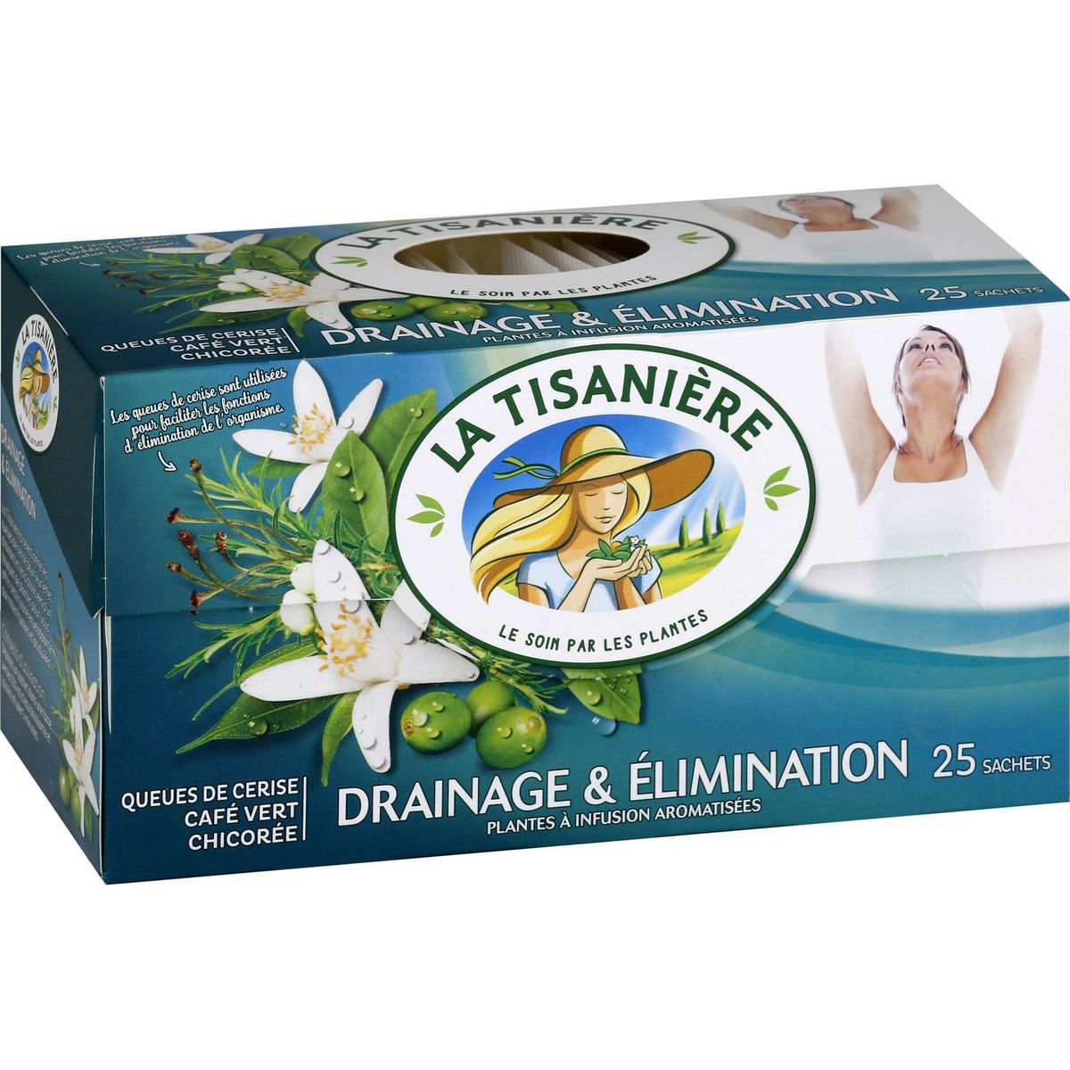 LA TISANIERE Infusion drainage et élimination 25 sachets 37,5g