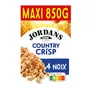 JORDAN'S Céréales country crisp pépites croustillantes & 4 noix maxi format 850g