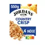 JORDAN'S Country crisp céréales avec mélange de 4 noix 550g