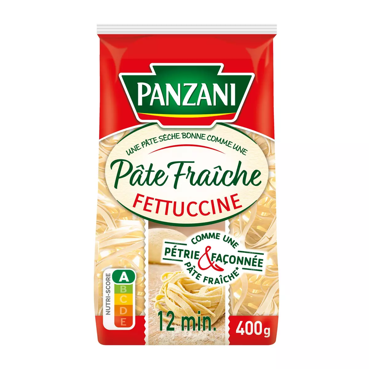 PANZANI Fettuccine qualité pâte fraîche 400g