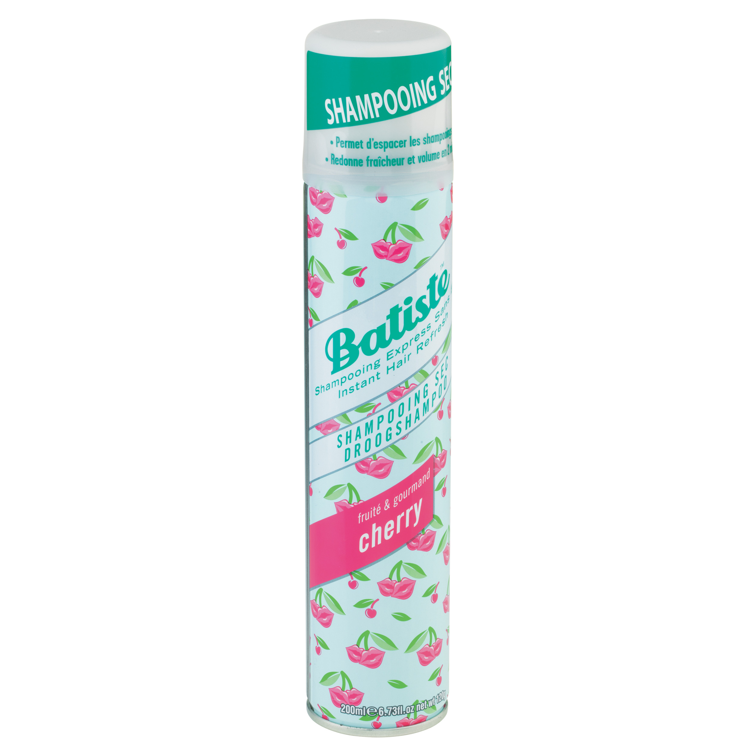 Voir la diapositive 2 : BATISTE Shampooing sec spray cherry 200ml