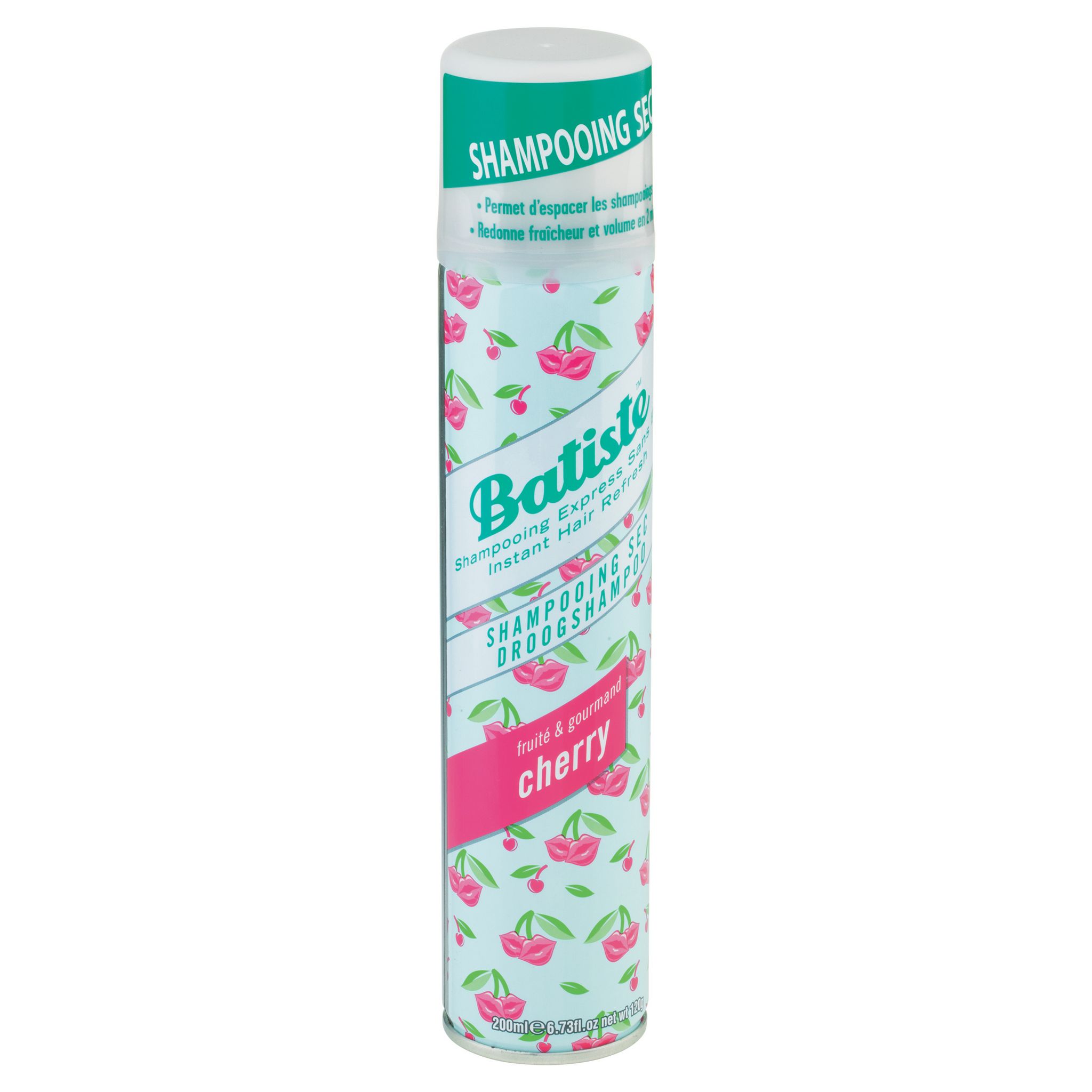 Voir la diapositive 2 : BATISTE Shampooing sec spray cherry 200ml