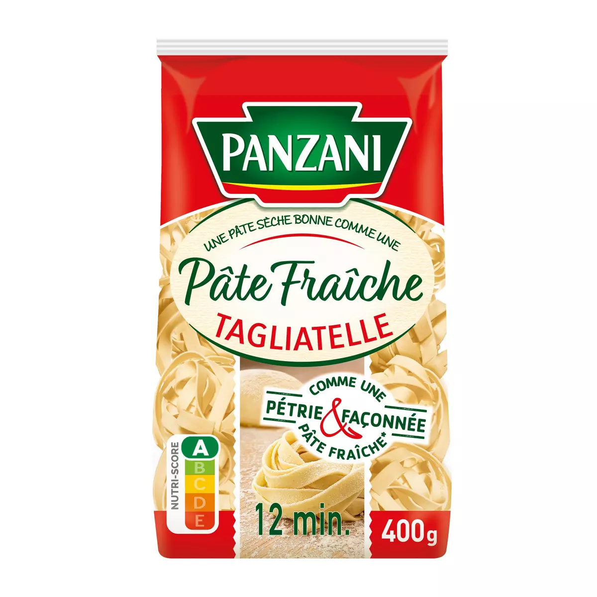 PANZANI Tagliatelle qualité pâte fraîche 400g