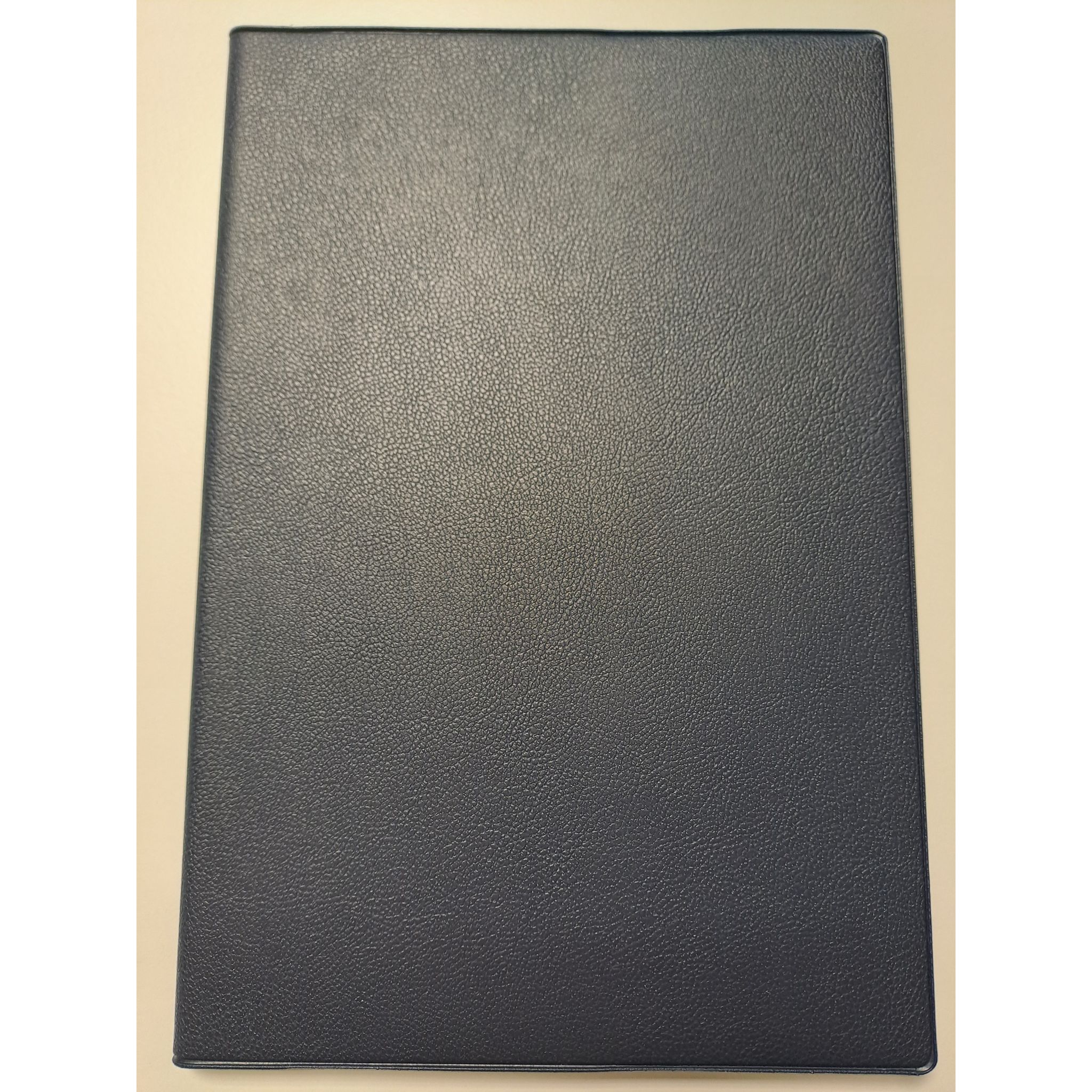 AUCHAN Agenda semainier papier blanc 128 pages 16x24cm Broche - Noir
