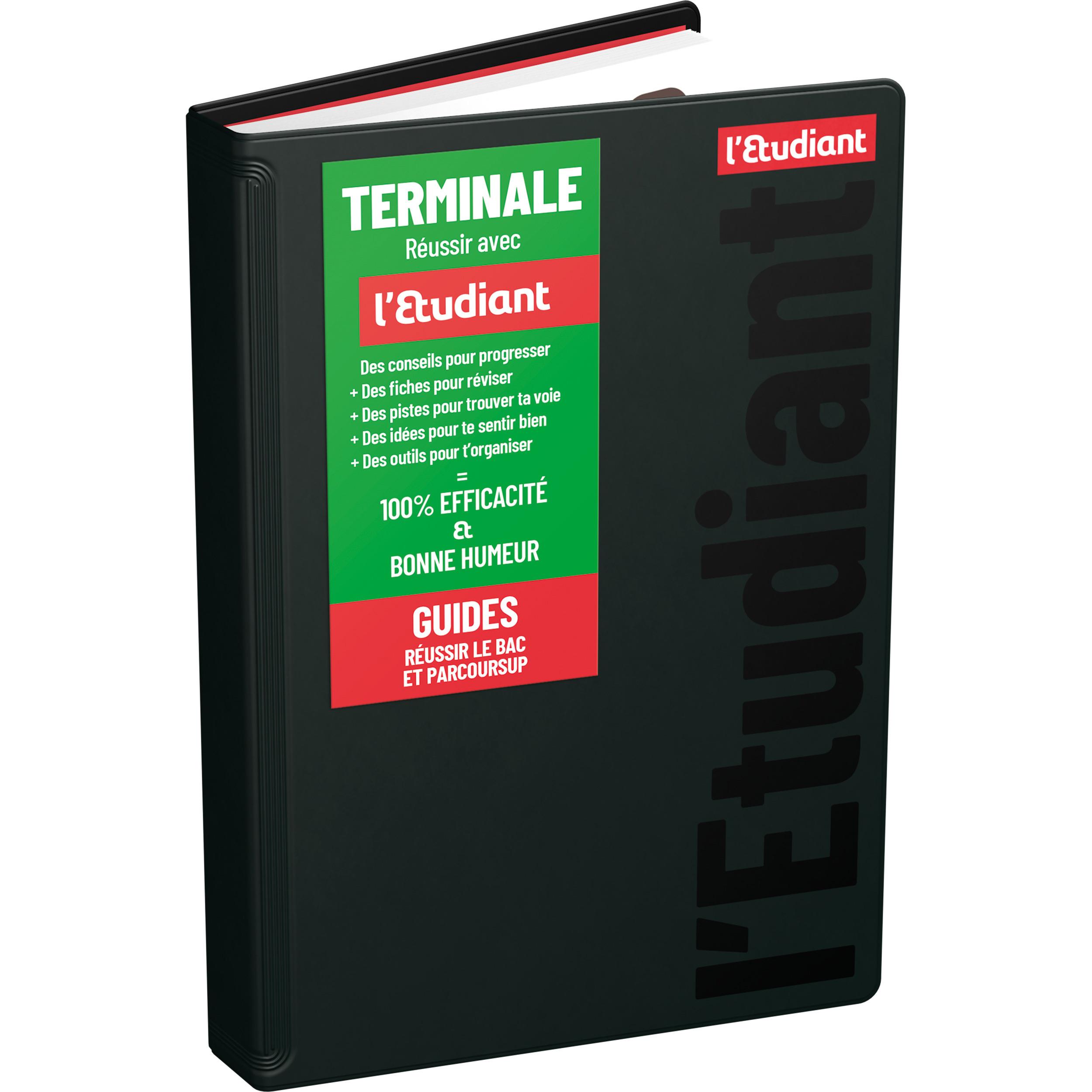 L'ETUDIANT Agenda scolaire Bac Terminal - 1 jour/page