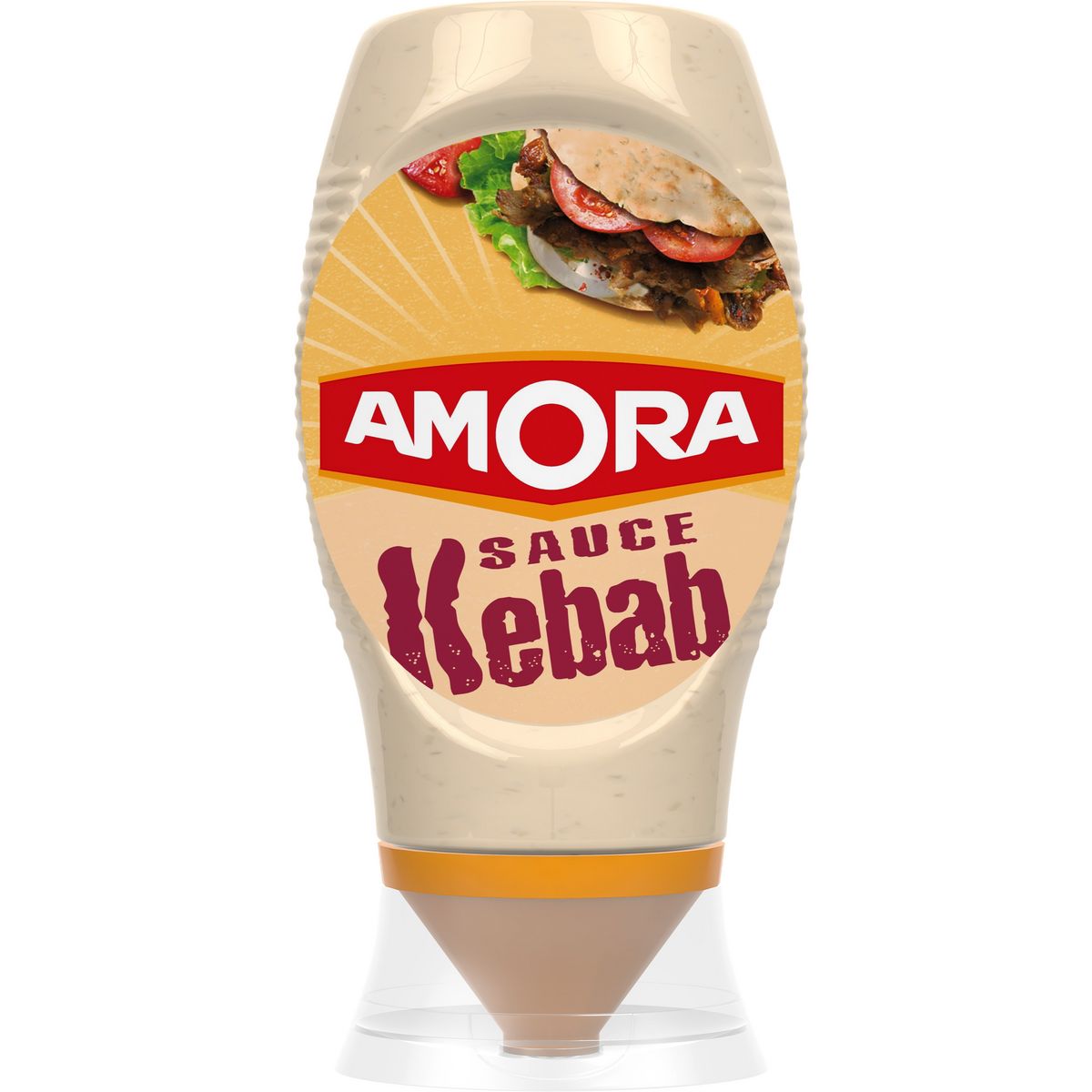 AMORA Sauce kebab flacon souple 256g