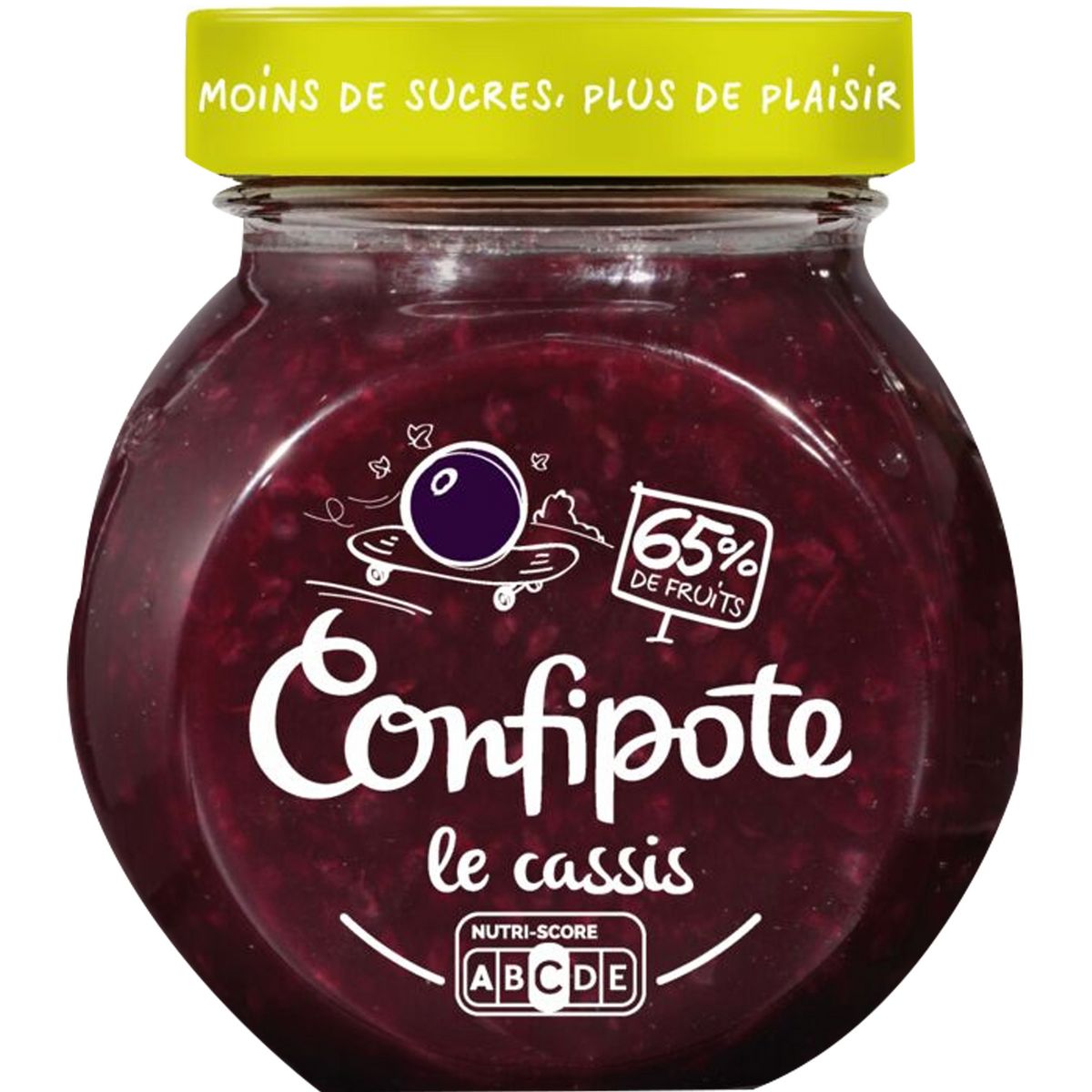CONFIPOTE Confiture au cassis 350g