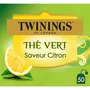 TWININGS Thé vert citron intense  50 sachets 100g