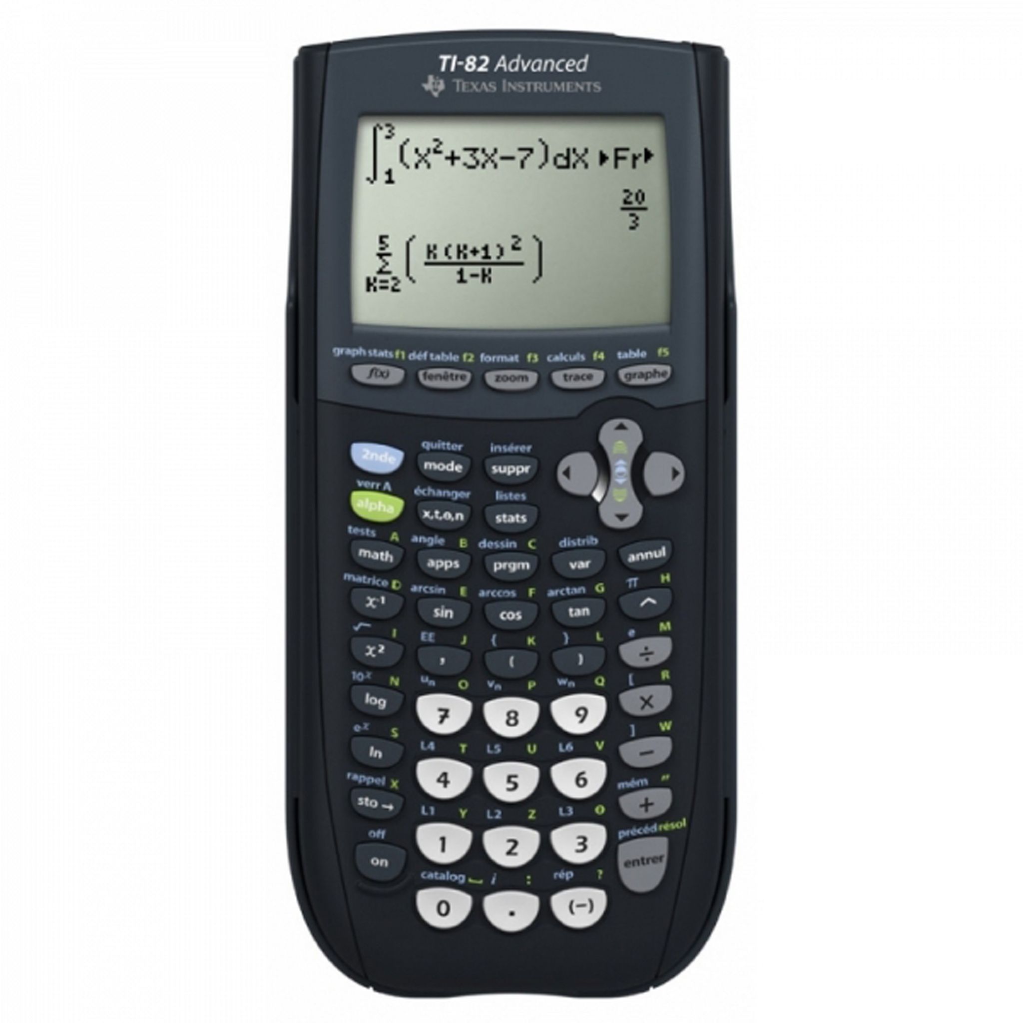 TEXAS INSTRUMENT Calculatrice graphique TI82 advanced
