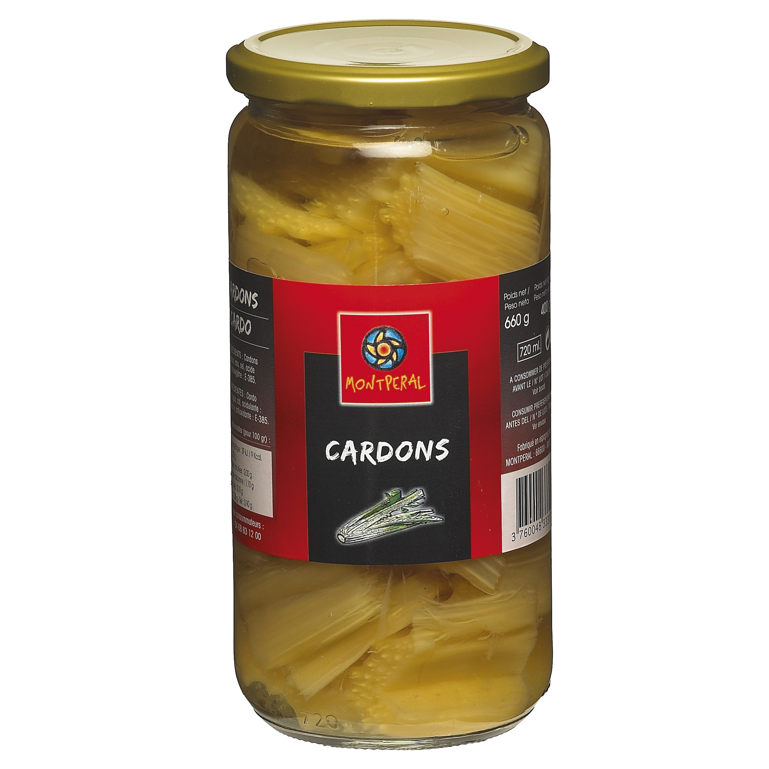 MONTPERAL Cardons en bocal 400g