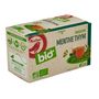Voir la diapositive 2 : AUCHAN BIO Infusion menthe et thym 20 sachets 30g
