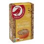 Voir la diapositive 3 : AUCHAN Mélange blé lentilles quinoa rouge prêt en 10 min 8 portions 2x200g
