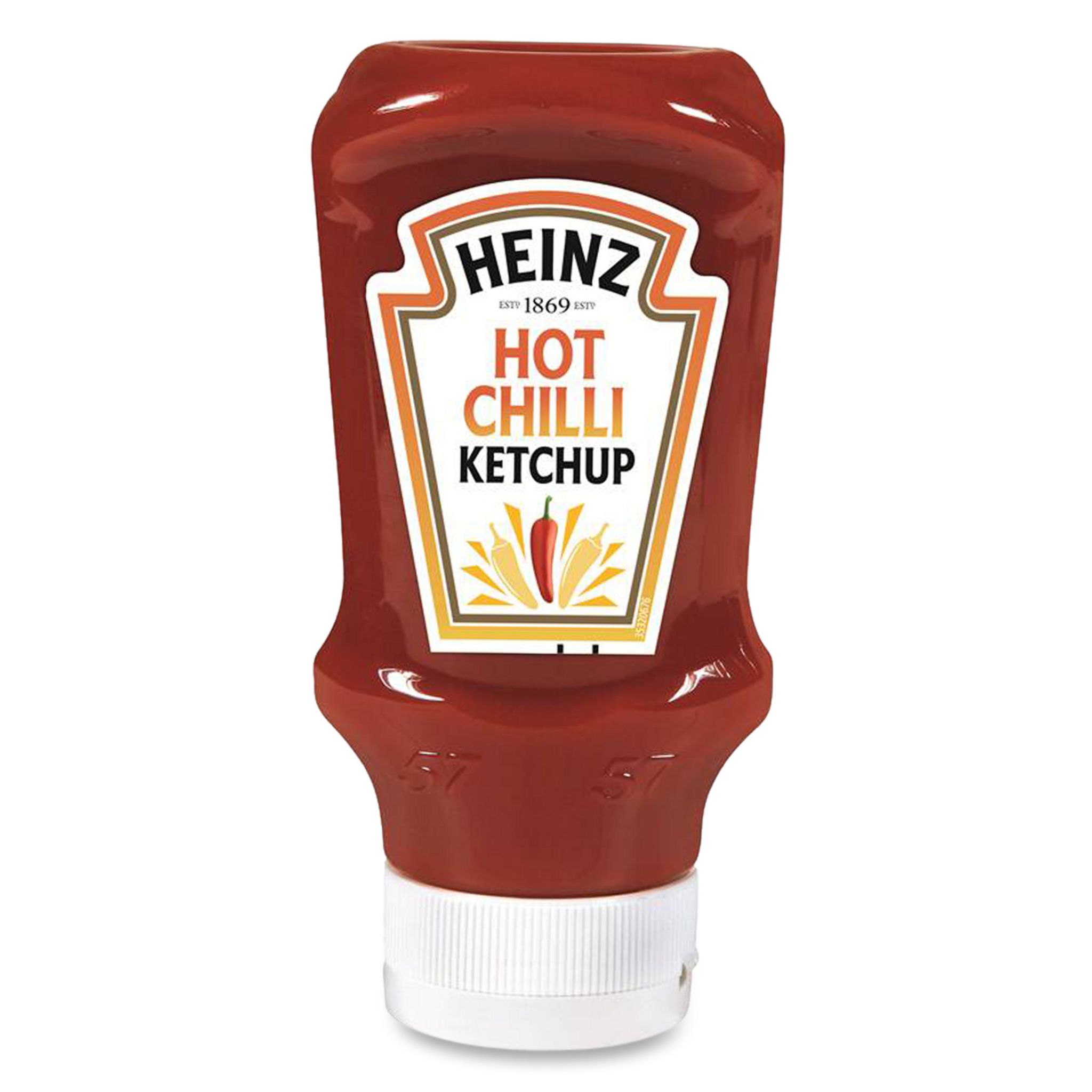 HEINZ Hot Chilli ketchup en squeeze top down 460g
