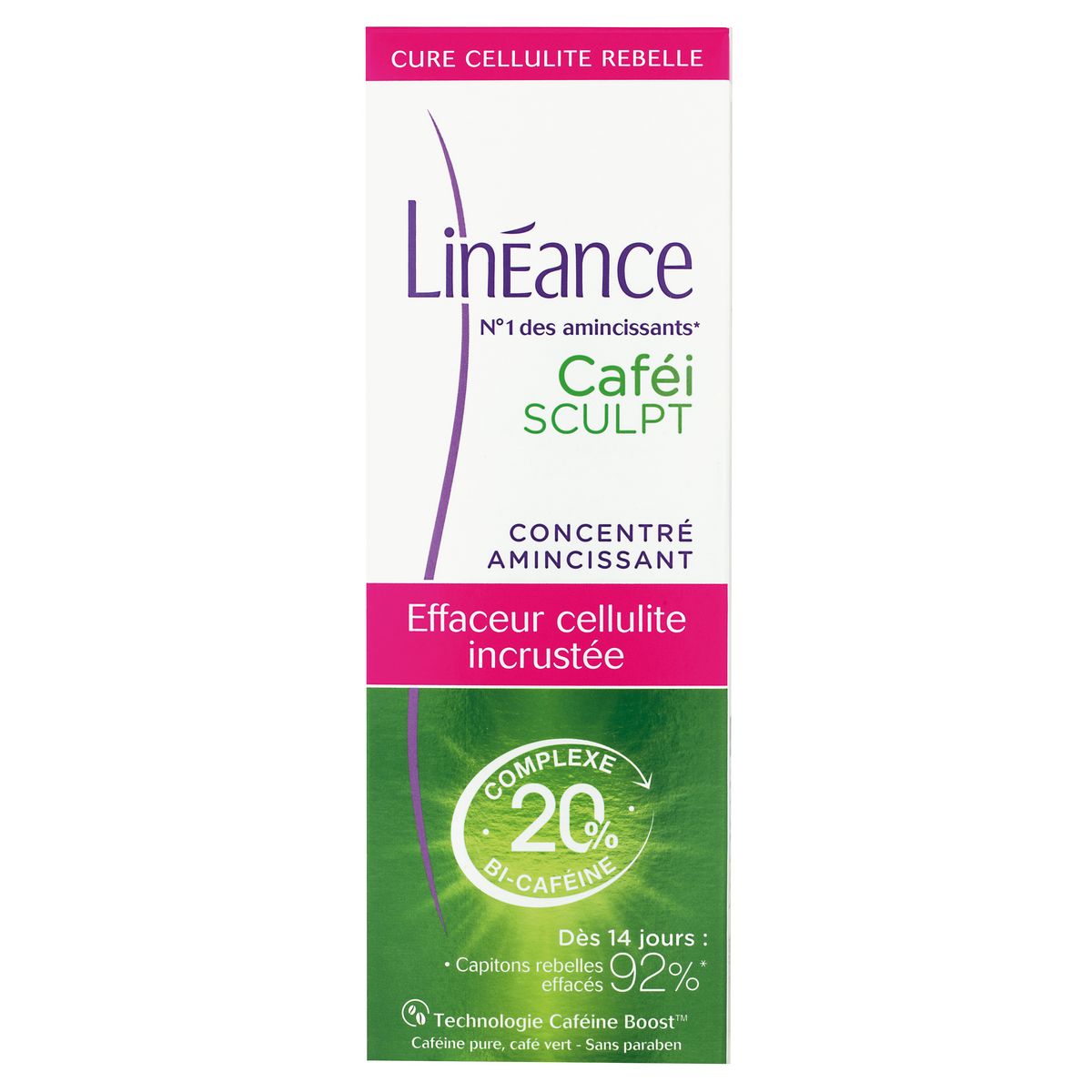 LINEANCE Caféi Sculpt concentré amincissant cellulite incrustée 180ml