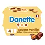 DANETTE POP - Crème dessert vanille et billes choco caramel salé 4x117g