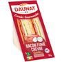 Voir la diapositive 2 : DAUNAT Sandwich bacon et chèvre 2 pièces 190g