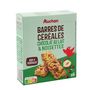 Voir la diapositive 5 : AUCHAN Crousty barres de céréales chocolat au lait et noisettes 6 barres 126g