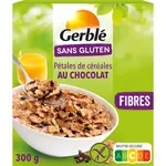 GERBLE Pétales de céréales au chocolat sans gluten 300g