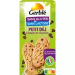 GERBLE Biscuits céréales pépites de chocolat sans gluten & lactose 16 biscuits 200g