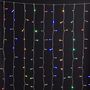 Voir la diapositive 2 : ACTUEL Rideau Lumineux 240 LED Multicolore 8 Programmes